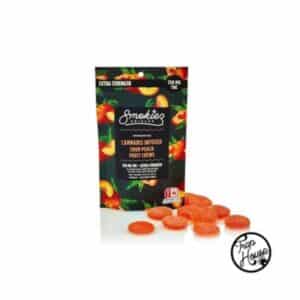 Smokiez Sour Peach Sativa Gummies 250mg